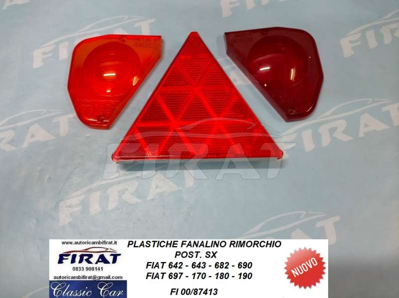 PLASTICA FANALINO RIMORCHIO FIAT 642 643 682 690 POST.SX